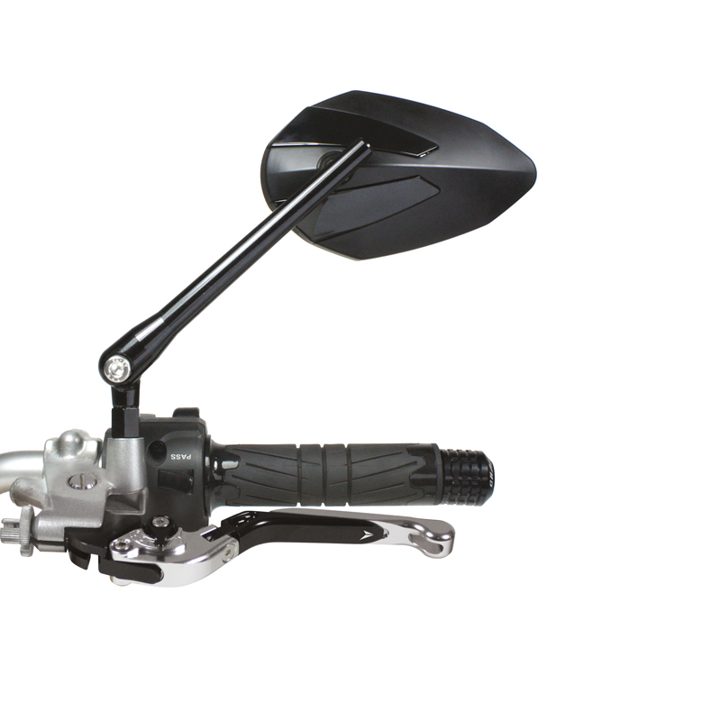 Rétroviseur Homologué Réversible Crusty Noir/Noir